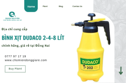 Địa chỉ cung cấp bình xịt Dudaco 2-4-8 lít chính hãng, giá rẻ tại Đồng Nai