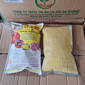NPK 17 3 25  Màu Vàng