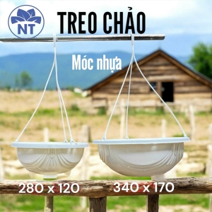 Chậu Treo Chảo Móc Nhựa