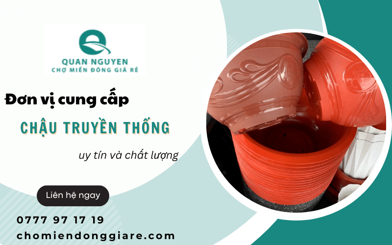 Chậu truyền thống