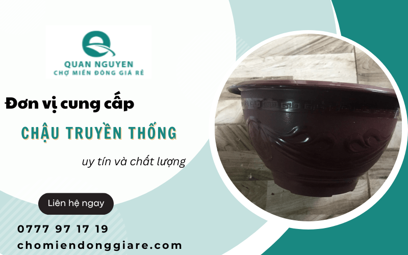 Chậu truyền thống