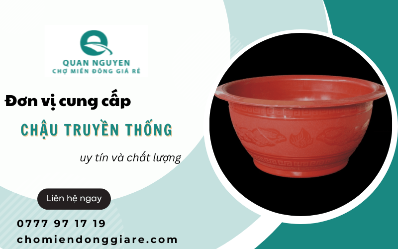 Chậu truyền thống