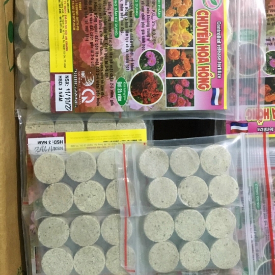 Phân Viên Nén Hoa Hồng