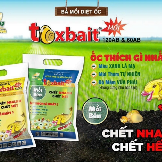 Bả Mồi Diệt Ốc Toxbait