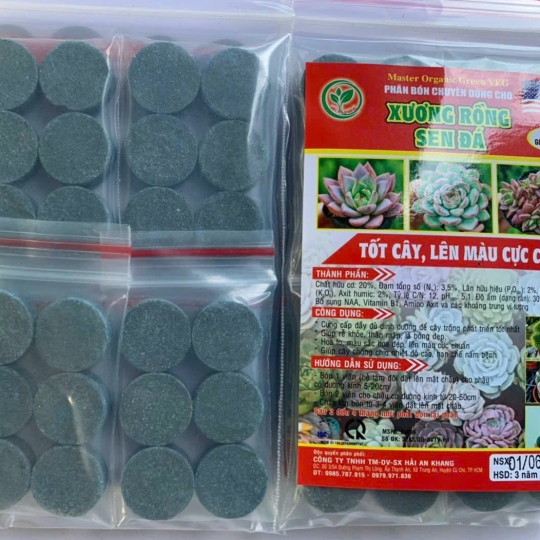 Phân Cho cây Sen Đá ,  Xương Rồng