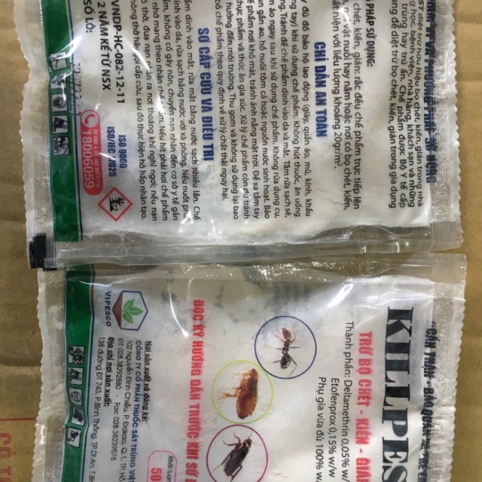 Trừ Bọ chét - Kiến - Gián KILLPEST