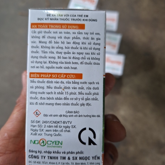 Thuốc Trừ Sâu Chlorferan