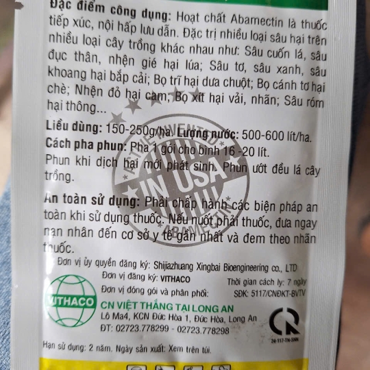 Thuốc Trừ Sâu Reasgant 50WG